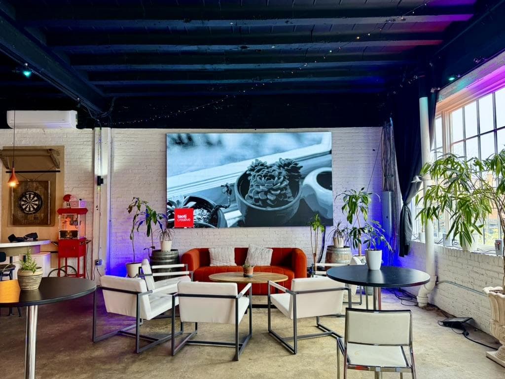 Lounge seating at The 507